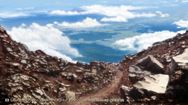 富士山御殿場ルート下山道